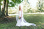 Alencon Lace Edged Cathedral Length Tulle Bridal Veil Wedding WV16