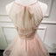 Stylish A line Tulle Short Junior Open Back Prom Dress,Cute Homecoming Dresses DM357