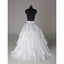 Fashion Wedding Petticoat Accessories 5 layers White Floor Length DMP9