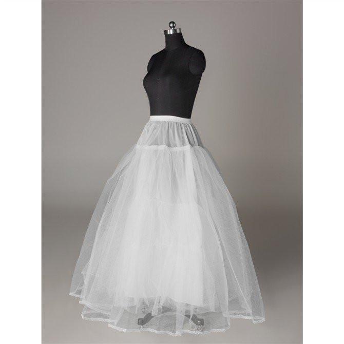 Fashion Ball Gown Wedding Petticoat Accessories White Floor Length DMP10
