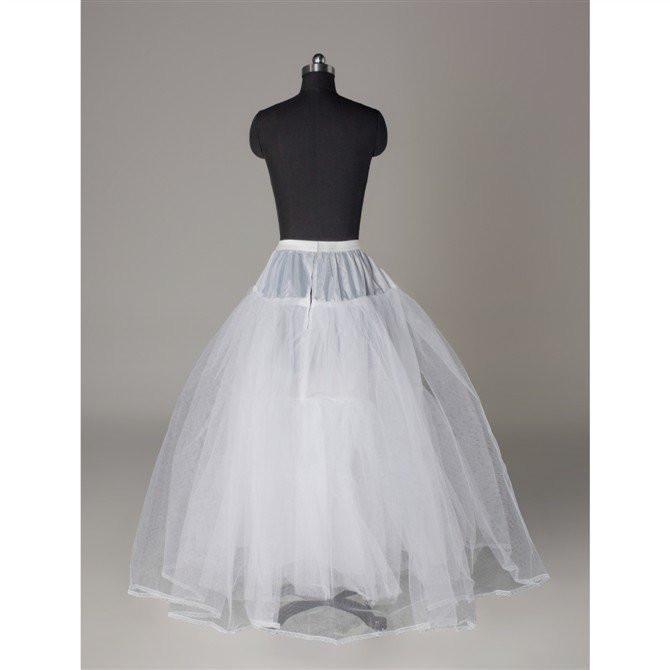 Fashion Ball Gown Wedding Petticoat Accessories White Floor Length DMP10