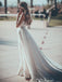 A-Line Sweetheart Lace Cheap Wedding Dress with Appliques DML51