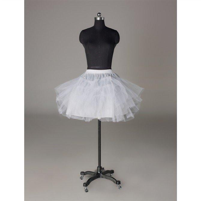Fashion Short Wedding Dress Petticoat Accessories White DMP11
