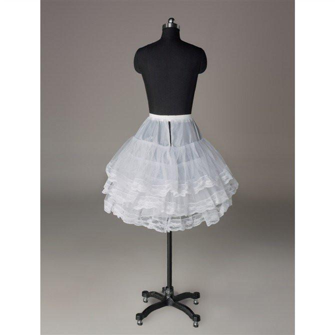 Fashion Short Wedding Dress Petticoat Accessories White DMP12