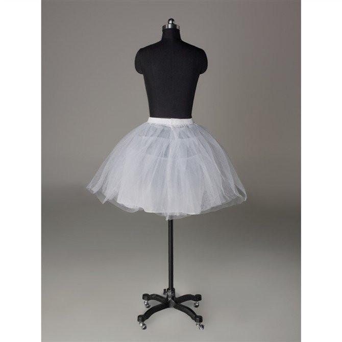 Fashion Short Wedding Dress Petticoat Accessories White DMP13