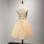 A-Line Short Sweetheart Homecoming Dresses,Tulle Short Ball Gown Prom Dresses DM411