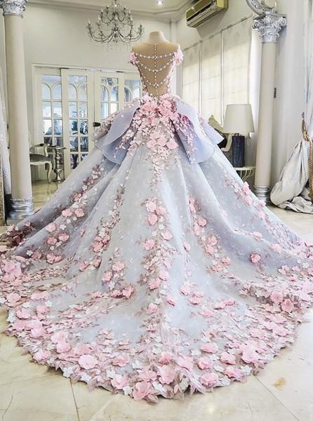 Pretty Light Blue Quinceanera Dress,Ball Gown Long Wedding/Prom Gown Demodresses Pretty Light Blue Quinceanera Dress,Ball Gown Long Wedding/Prom Gown Demodresses