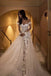 Elegant Sweetheart Off-Shoulder Appliques A Line Tulle Wedding Dress DM1981