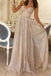 Sweetheart Sequin Long A Line Prom Dresses Cheap Evening Dress DMQ35