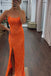 Glitter Royal Blue Sequins Long Prom Dresses with Slit Evening Party Dresses DMP193
