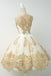 Affordable Junior Popular Appliques A Line Round Neck Short Homecoming Dresses DM314