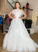 Princesss A Line Strapless White Prom Dresses, Sexy Graduation School Party Gown DMP299