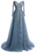 elegant tulle lace long sleeves off-shoulder long prom dresses,evening dresses DM196