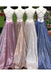 Sexy A-Line Sparkle Long Prom Dresses With Split Pocket Backless Evening Dress DMP053