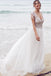 Sexy Wedding Dresses,A Line Wedding Dresses,Beading Wedding Dress,Long Wedding Dress,Beach Wedding Dresses,Coast Wedding Dress,V-neck Wedding Dresses,Chiffon Wedding Gowns,Ivory Wedding Dress,Summer Wedding Dress