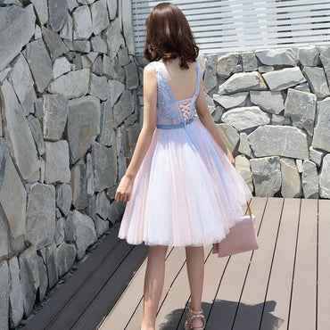 A Line Lace V Neck Elegant Homecoming Dresses,Short Prom Dresses for Homecoming stunning DM480