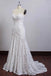 Charming Ivory Lace Mermaid Beach Wedding Dresses Sweetheart Boho Bridal Dresses DMN95