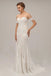 Charming Ivory Lace Mermaid Beach Wedding Dresses Sweetheart Boho Bridal Dresses DMN95