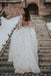 Unique A-line V-neck Long Sleeves Lace Wedding Dresses, Bridal Gowns DM1904