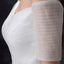 Simple Tulle Off Shoulder Floor-Length Short Sleeves A-line Lace Up Back Wedding Dress DM802