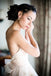 Beautiful A Line Sweetheart Flower Chic Bridal Gown, Princess Wedding Dress DME34