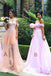 A-Line Off-the Shoulder Sleeveless Tulle Bridesmaid Dress with Appliques DM764