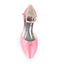 Pink Prom Shoes with Beads, Fashion Low Heels Woman Party Shoes L-925