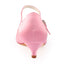 Pink Prom Shoes with Beads, Fashion Low Heels Woman Party Shoes L-925