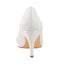 Ivory High Heels Bridal Shoes,Elegant Wedding Shoes, Lace Woman Shoes L-926