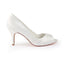 Ivory High Heels Satin Wedding Shoes, Princess Wedding Party Shoes L-928