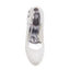 Ivory Wedge Lace Wedding Shoes with Beads, Charming Woman Shoes L-932