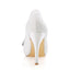 Ivory High Heels Lace Wedding Shoes with Rhinestone, Fashion Wedding Party Shoes L-935