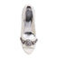 Ivory High Heels Lace Wedding Shoes with Rhinestone, Fashion Wedding Party Shoes L-935