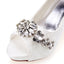 Ivory High Heels Lace Wedding Shoes with Rhinestone, Fashion Wedding Party Shoes L-935
