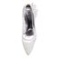 Princess Ivory Lace Wedding Shoes with Flowers, Pretty Woman Shoes L-943