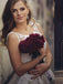 Romantic Sheath Backless Lace Wedding Dress,Cheap Bridal Gown DMH85