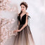 A Line Spaghetti Straps Tulle Long Prom Dress, Charming Evening Dresses DMQ70