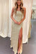 Hot Pink Sequins Mermaid Long Prom Dresses Evening Party Dresses DMP125