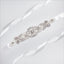 Pearls and Beads White Wedding Sashes Belts On Sale BS14