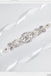 Pearls and Beads White Wedding Sashes Belts On Sale BS14