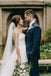 Simple A-line Chiffon Sweetheart Strapless Wedding Dresses, Beach Bridal Gowns DM1885