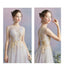 Elegant A Line Tulle Short Homecoming Dresses With Gold Appliques DMC53