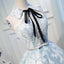 A Line Lace Appliques Halter Homecoming Dresses, Short Party Dress DMN56