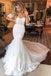 Tulle Mermaid Sweetheart Lace Appliques Wedding Dresses, Bridal Gown DM1880