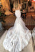 Tulle Mermaid Sweetheart Lace Appliques Wedding Dresses, Bridal Gown DM1880