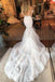 Tulle Mermaid Sweetheart Lace Appliques Wedding Dresses, Bridal Gown DM1880
