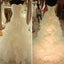 Lace Up Simple Ivory A-line Sweetheart Cheap Plus Size Wedding Dresses W24
