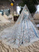 Stunning Light Blue Ball Gown Wedding Dresses, Quinceanera Dresses DMJ98