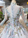 Stunning Light Blue Ball Gown Wedding Dresses, Quinceanera Dresses DMJ98