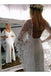 Ivory Wedding Dresses with Batwing Sleeve Lace Backless Bridal Dresses DMN89